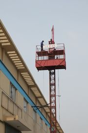 L'elevatore della gru della costruzione, carico solleva con velocità di sollevamento valutato 22m/min