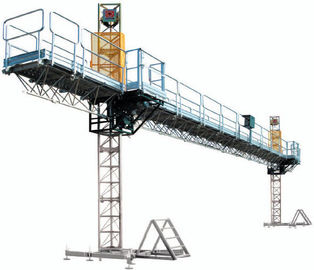 Piattaforma di lavoro rampicante dell'albero gemellato/attrezzatura di sicurezza rampicante 1500 - 3600kgs per costruzione