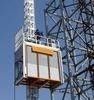 Gru materiali dipinte della gabbia della costruzione SC200, gru 3,2 x 1,5 x 2.5m dei costruttori